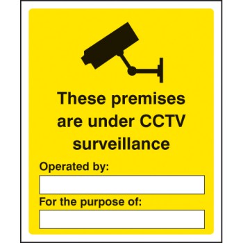 These Premises Are Under CCTV Surveillance