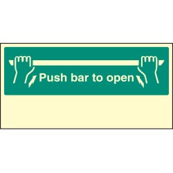 Push Bar to Open