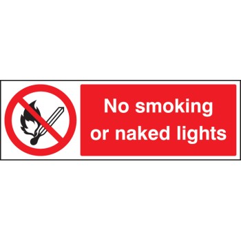 No Smoking Or Naked Lights