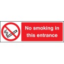 No Smoking in this Entrance