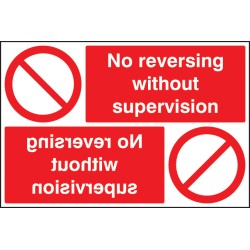 No Reversing without Supervision Reflection Sign