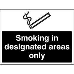 Smoking in Designated Areas Only