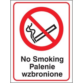 No Smoking (English / Polish)