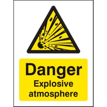 Danger - Explosive Atmosphere BS5499