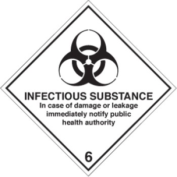 Infectious Substance Diamond