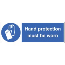 Hand Protection Must be Worn
