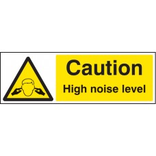 Caution - High Noise Level