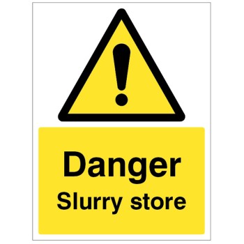 Danger - Slurry Store