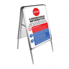 A2 Double-sided A-Frame with Two - Posters