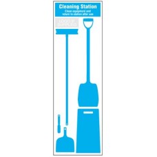 Cleaning Station Shadow Board - 5 Piece