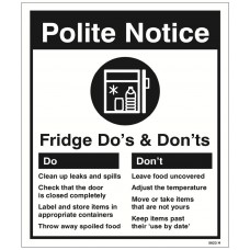 Refrigerator - Do's & Don'ts