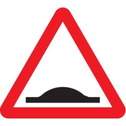 Road Hump Ahead - Class R2 - Permanent