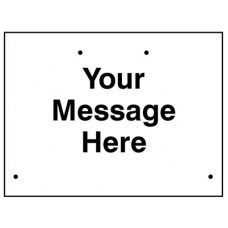 Re-Flex Sign - Your Message Here - Custom Sign