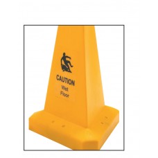 Caution - Wet Floor - Hazard Cone - 500mm - Triangular