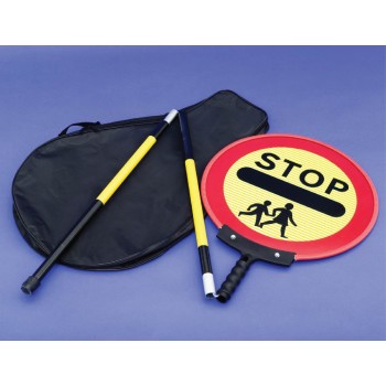 Stop Children Lollipop Sign