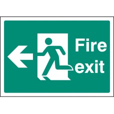 A4 Fire Exit Left