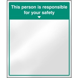 Mirror Message - This Person Is Responsible for Your Safety