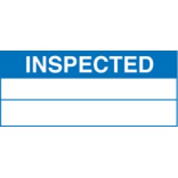 Inspected Labels (Roll of 100)