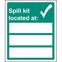 Spill Kit Located At (Space for Details)