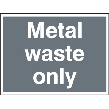 Metal Waste Only