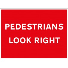 Pedestrians Look Right