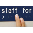 Braille - Please Ask Staff for Help